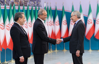 پزشکیان و عراقچی در تبریک سالروز پیروزی انقلاب اسلامی از سوی سفرا و رؤسای سازمان‌های بین المللی مقیم تهران (32)