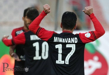 عکس/ رونمایی از پیراهن مشکی پرسپولیس با نام انصاریان