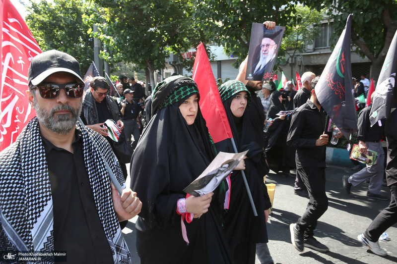مراسم تشییع پیکر مطهر رهبر شهید انقلاب در تهران -6