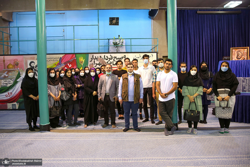 بازدید دانشجویان دانشگاه آزاد اسلامی واحدهای علوم پزشکی تهران و پردیس‎‎ از جماران