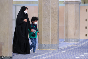 دیدار خانواده شهدای حادثه‌ تروریستی شاهچراغ شیراز با رهبر معظم انقلاب