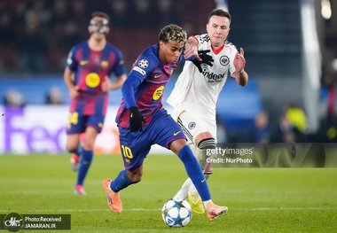 ویدیو| سوپرگل یامال چاشنی صدرنشینی بارسلونا