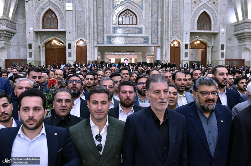 مراسم تحلیف کارآموزان وکالت در حرم امام خمینی (س)