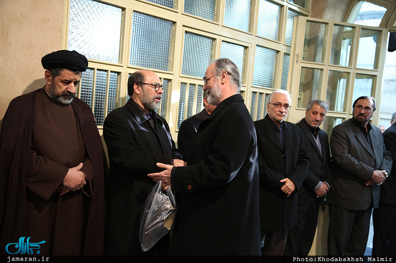 مراسم وداع با پیکر آیت الله هاشمی رفسنجانی(ره) در حسینیه جماران