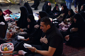 احیای شب بیست و یکم ماه رمضان در گلزار شهدای بهشت زهرا (س)