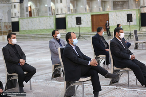 تجدید میثاق رئیس جمهور و اعضای دولت سیزدهم با آرمان های حضرت امام (س)