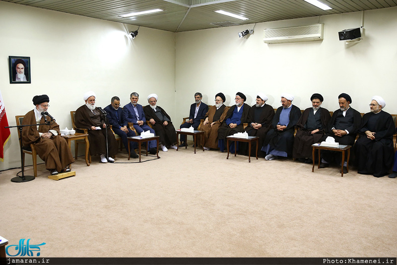 دیدار دست‌اندرکاران کنگره بزرگداشت آیت‌الله مصطفی خمینی(ره) با رهبر معظم انقلاب 