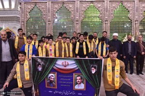 تجدید میثاق معاونت پرورشی و فرهنگی آموزش و پرورش استان البرز با آرمان های امام خمینی