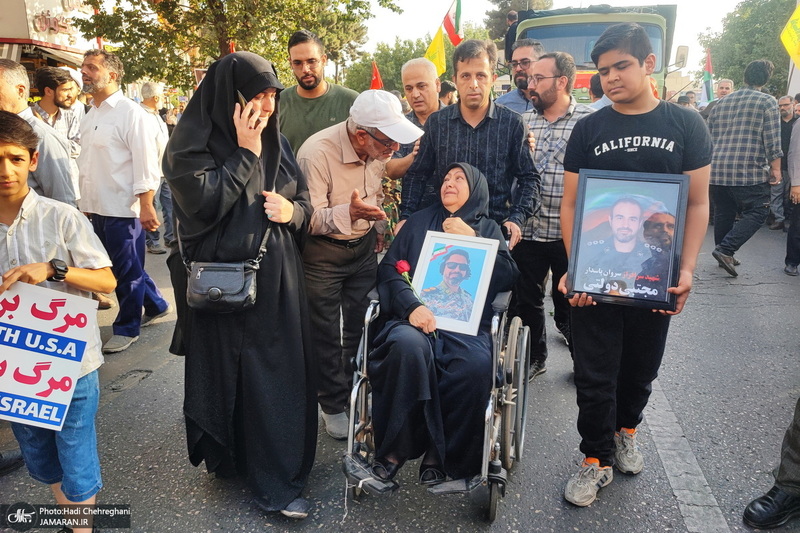 تشییع پیکر‌های ۸ شهید دلاور هوافضای سپاه و پدافند ارتش در قم