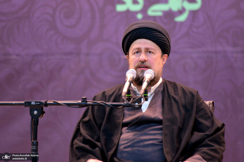 مراسم شب میلاد حضرت زهرا (س) و فرزند برومندش حضرت روح الله در حرم امام خمینی