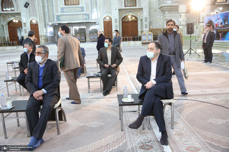 تجدید میثاق رئیس و نمایندگان مجلس شورای اسلامی با آرمان‌های امام خمینی(س)