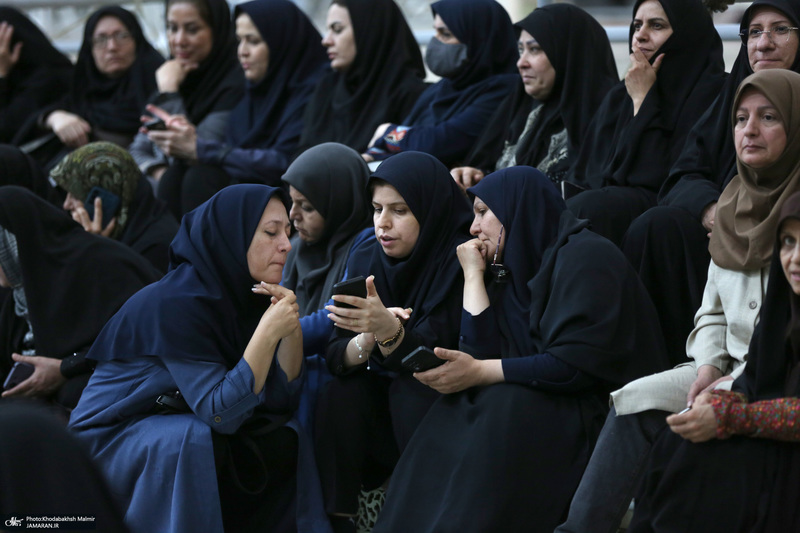 مراسم تجدیدمیثاق دانشگاهیان با آرمان‌های امام خمینی (س)