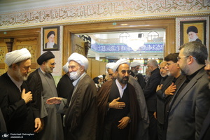 مراسم چهلمین روز درگذشت حاجیه خانم صدیقه بروجردی مادر شهید عیسی بروجردی