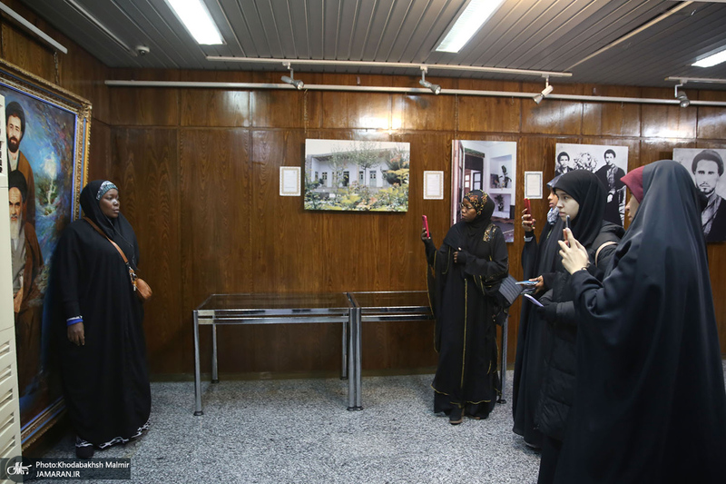 بازدید جمعی از بانوان مبلغ آفریقایی‎‎ از جماران