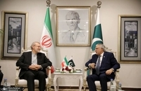 دیدار علی لاریجانی با وزیر خارجه پاکستان (2)