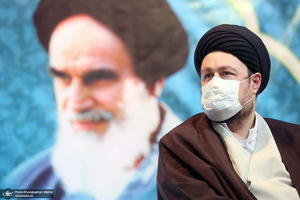 دیدار مدیران، کارکنان و جوانان جمعیت هلال احمر با سید حسن خمینی