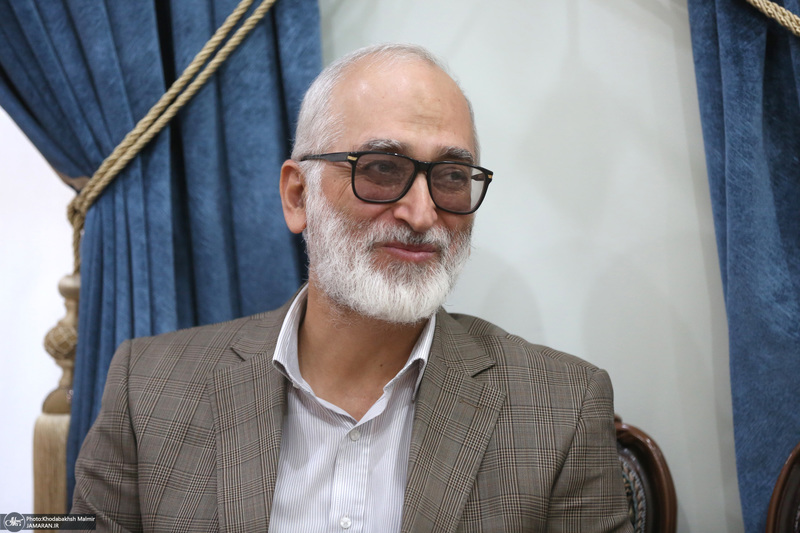 دیدار مدیر و معاونین روزنامه اطلاعات با سید حسن خمینی