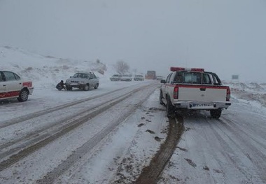 تردد در محور راز خراسان شمالی با زنجیرچرخ امکانپذیر است