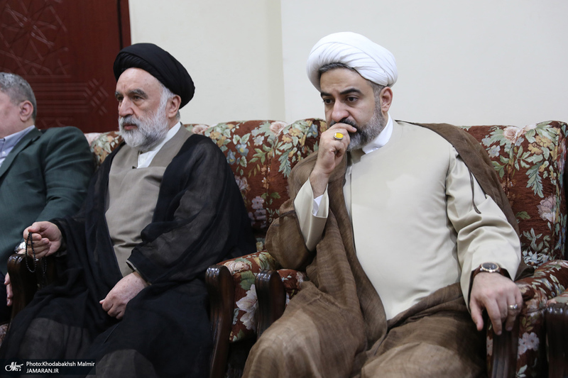 حاشیه تجدید میثاق رئیس‌جمهور و اعضای دولت با آرمان‌های حضرت امام خمینی