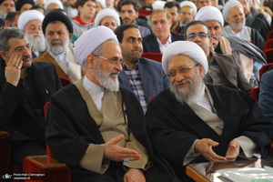 مراسم رونمایی از مجموعه 80 جلدی تفسیر «تسنیم» اثر آیت‌الله العظمی جوادی آملی