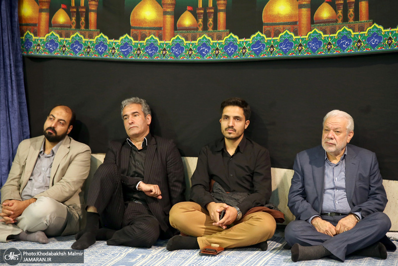 مرسم عزاداری دهه آخر صفر در حسینیه جماران