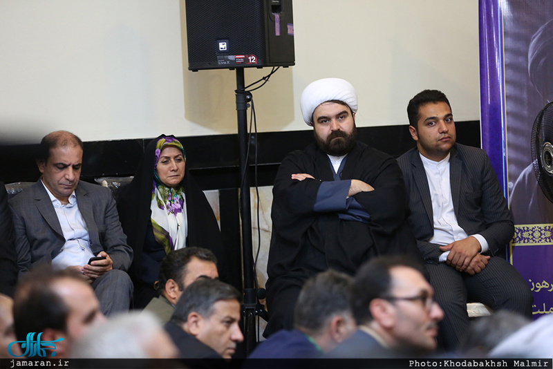 دیدار شهردار و اعضای شورای اسلامی شهر تهران با سید حسن خمینی