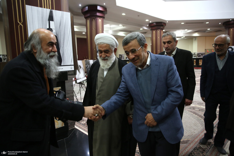 حضور محمود احمدی نژاد در حرم مطهر امام خمینی (س)