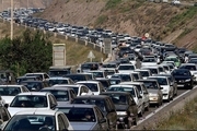 ترافیک در محورهای هراز و فیروزکوه سنگین است