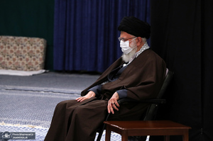 مراسم عزاداری رحلت رسول اکرم(ص) و شهادت امام حسن مجتبی(ع) با حضور رهبر معظم انقلاب