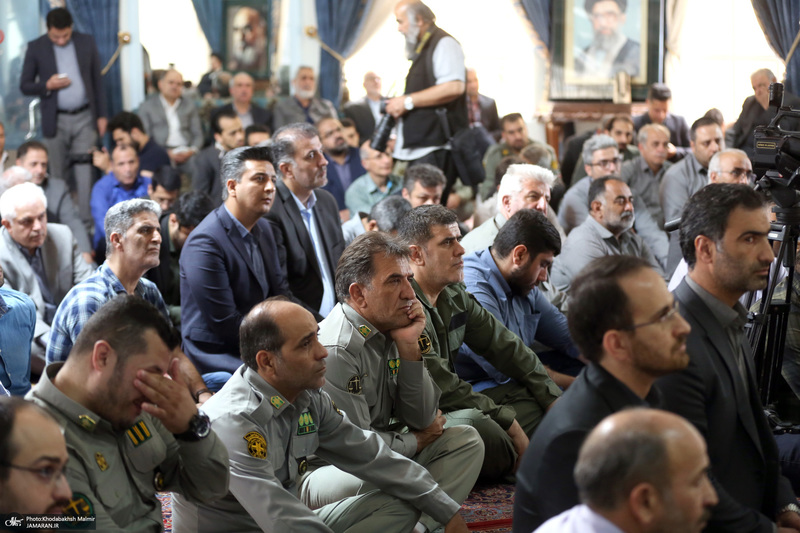 دیدار رئیس، معاونان و کارکنان سازمان حفاظت محیط زیستبا سید حسن خمینی