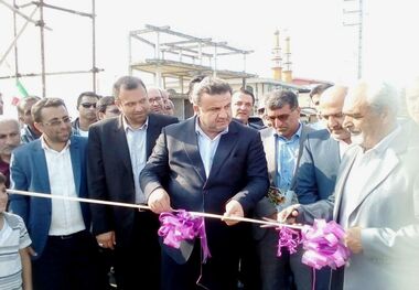 پل سردار شهید تهرانی مقدم در عباس آباد افتتاح شد
