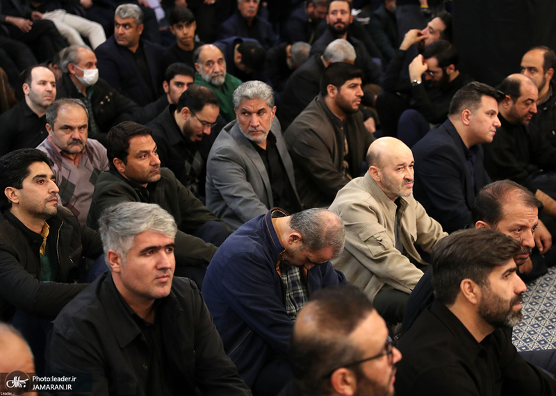 مراسم عزاداری شب شهادت حضرت فاطمه‌زهرا (س) در حسینیه امام خمینی