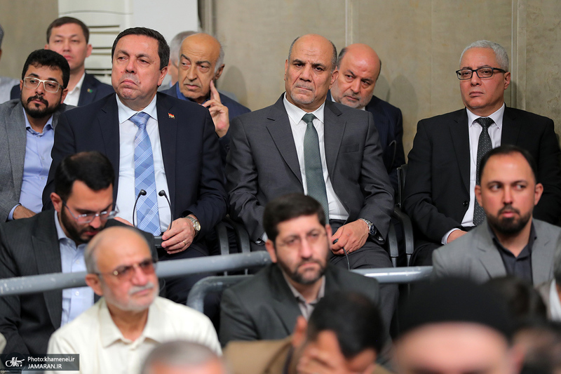 دیدار مسئولان نظام و سفرای کشورهای اسلامی با رهبر معظم انقلاب