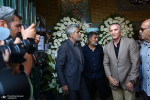 مزاسم ختم مرحوم سعید راد در مسجد  الرسول (ص)