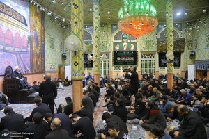 احیای شب بیست و یکم ماه رمضان در تکیه حاج سید حسن قم