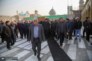 مراسم تشییع و خاکسپاری پدر دکتر جوادی یگانه