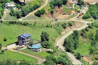 گردنه حیران در دام ویلاسازان+ عکس