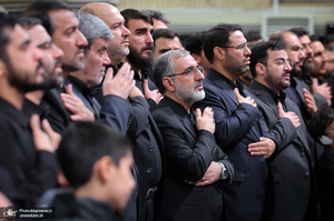 مراسم عزاداری شب شهادت حضرت زهرا (س) در حسینیه امام خمینی(ره)