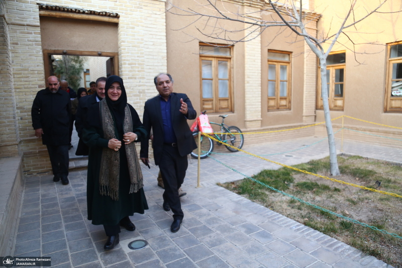 حضور معاون وزارت میراث فرهنگی و گردشگری در بیت تاریخی امام (ره)