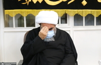 مراسم عزای روز عاشورا در بیت آیت الله العظمی فاضل لنکرانی(ره)