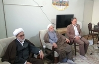 دیدار اعضای شورای سیاستگذاری همایش وکلای شرعی امام خمینی(س) با آیت‌الله مسعودی خمینی