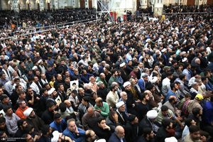 حضور شخصیت‌های سیاسی و مسئولان کشوری و لشکری در مراسم سالگرد ارتحال حضرت امام خمینی (س) -2