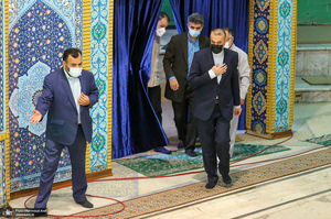 نماز عید سعید فطر در دانشگاه تهران
