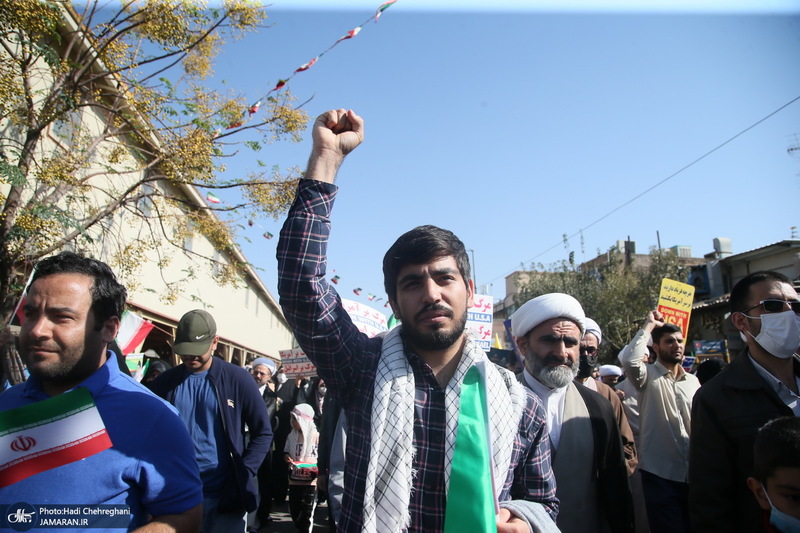 راهپیمایی باشکوه 13 آبان در قم