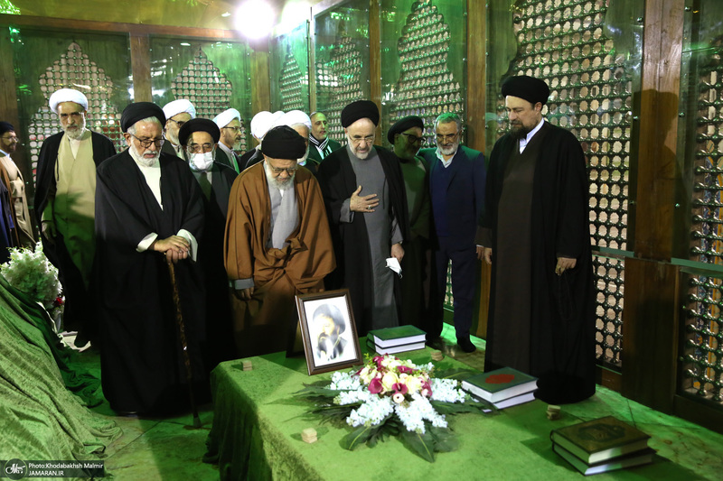 تجدید میثاق اعضای مجمع روحانیون مبارز با آرمان های حضرت امام خمینی (س)