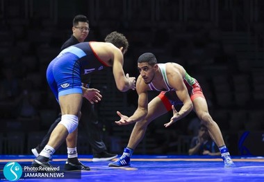 ویدیوی اهدای مدال طلای جهان به رحمان عموزاد در کرواسی