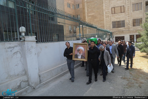 مراسم تشییع حجت الاسلام و المسلمین دکتر احمد احمدی 