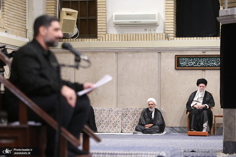 مراسم عزاداری شهادت امام رضا (ع) در حسینیه امام خمینی