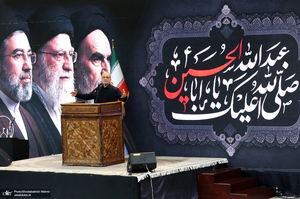 عزاداری شب عاشورا در حرم مطهر امام خمینی (س)