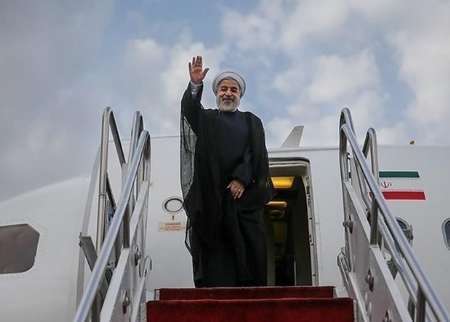 رئیس جمهوری مازندران را به مقصد تهران ترک کرد